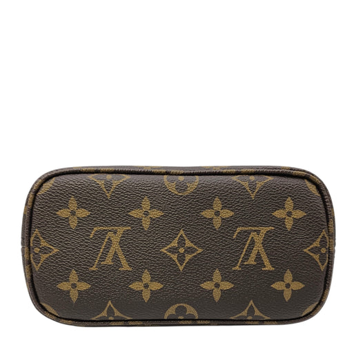 BB Neverfull  Brown Shoulder Bag in Monogram Coated Canvas Gold hardware