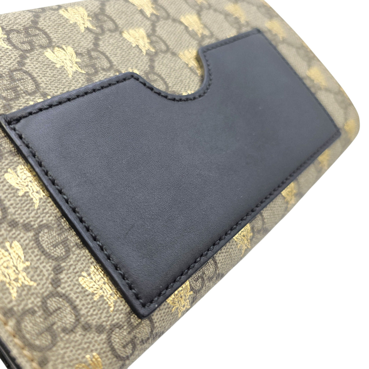 Padlock Small Beige Shoulder Bag in Canvas Gold hardware