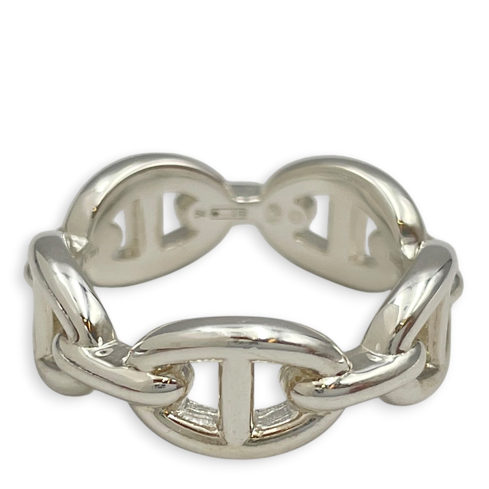 Chaine d'ancre Enchainee 54 Silver Ring Silver hardware