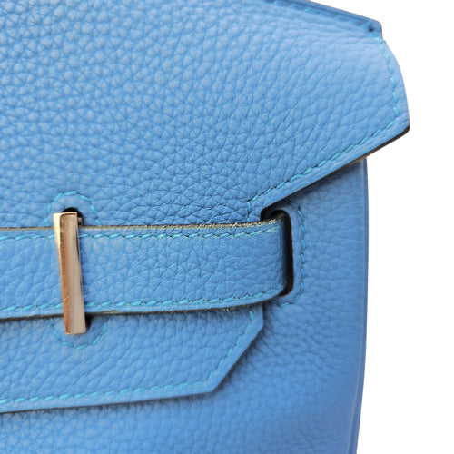 Verso Birkin  35 Bleu Zanzibar/Malachite in Togo Palladium hardware