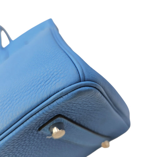 Verso Birkin  35 Bleu Zanzibar/Malachite in Togo Palladium hardware