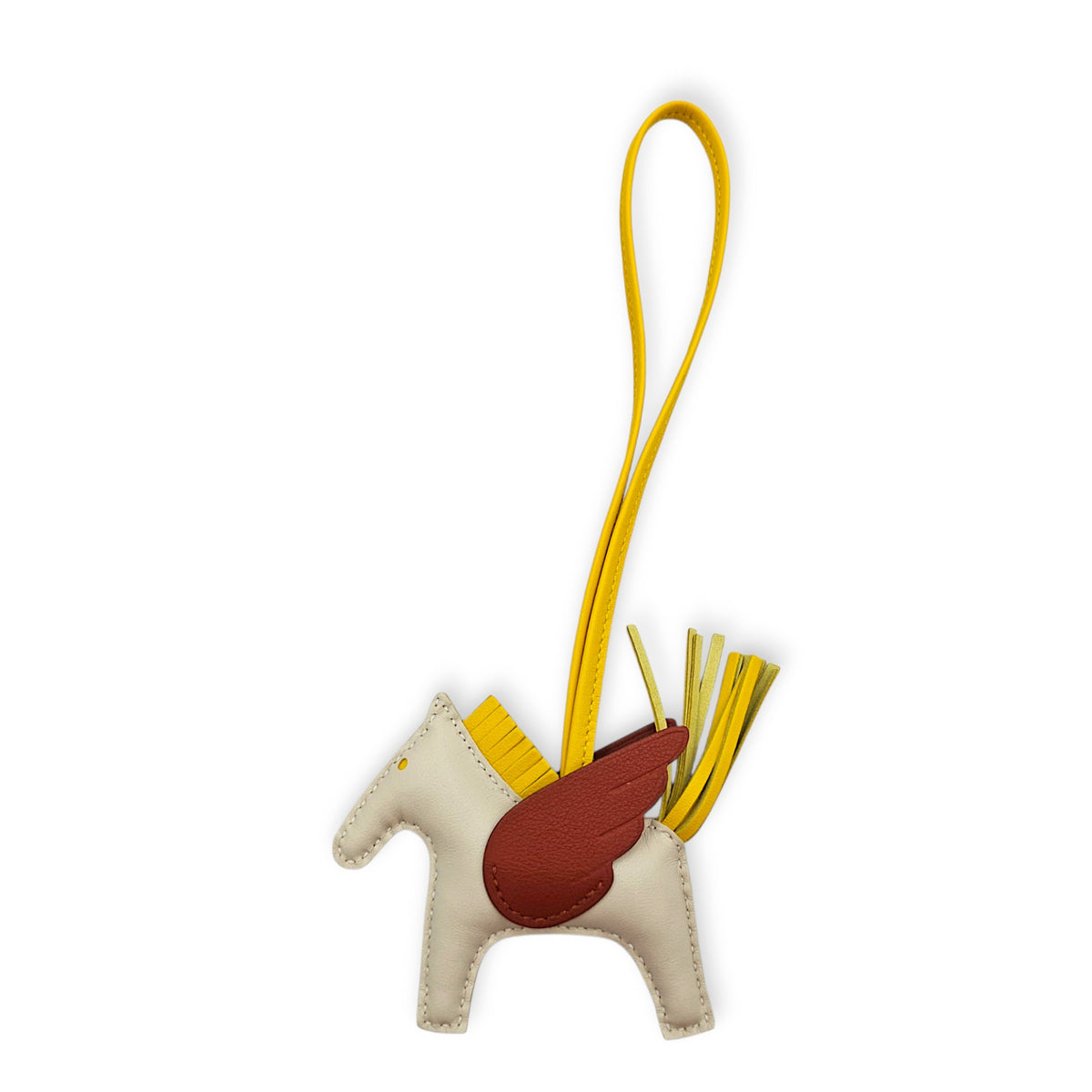 Pegasus PM  Craie/cuivre/jaune de naples Charm in Swift
