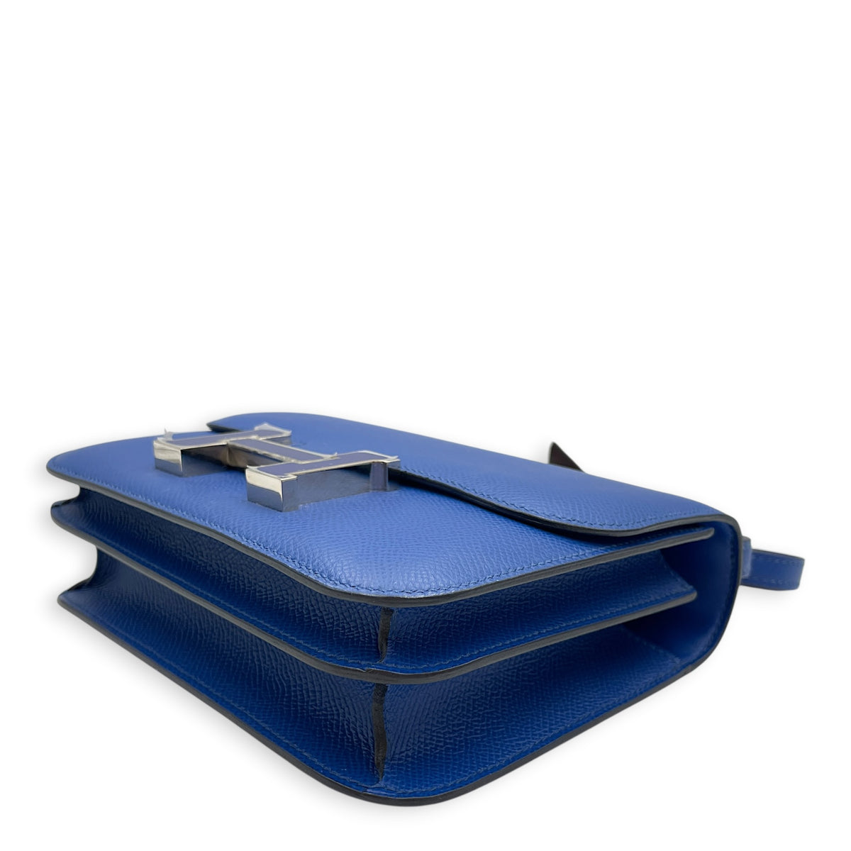 Constance 18 Blue France/Blue Saphir in Epsom Palladium hardware