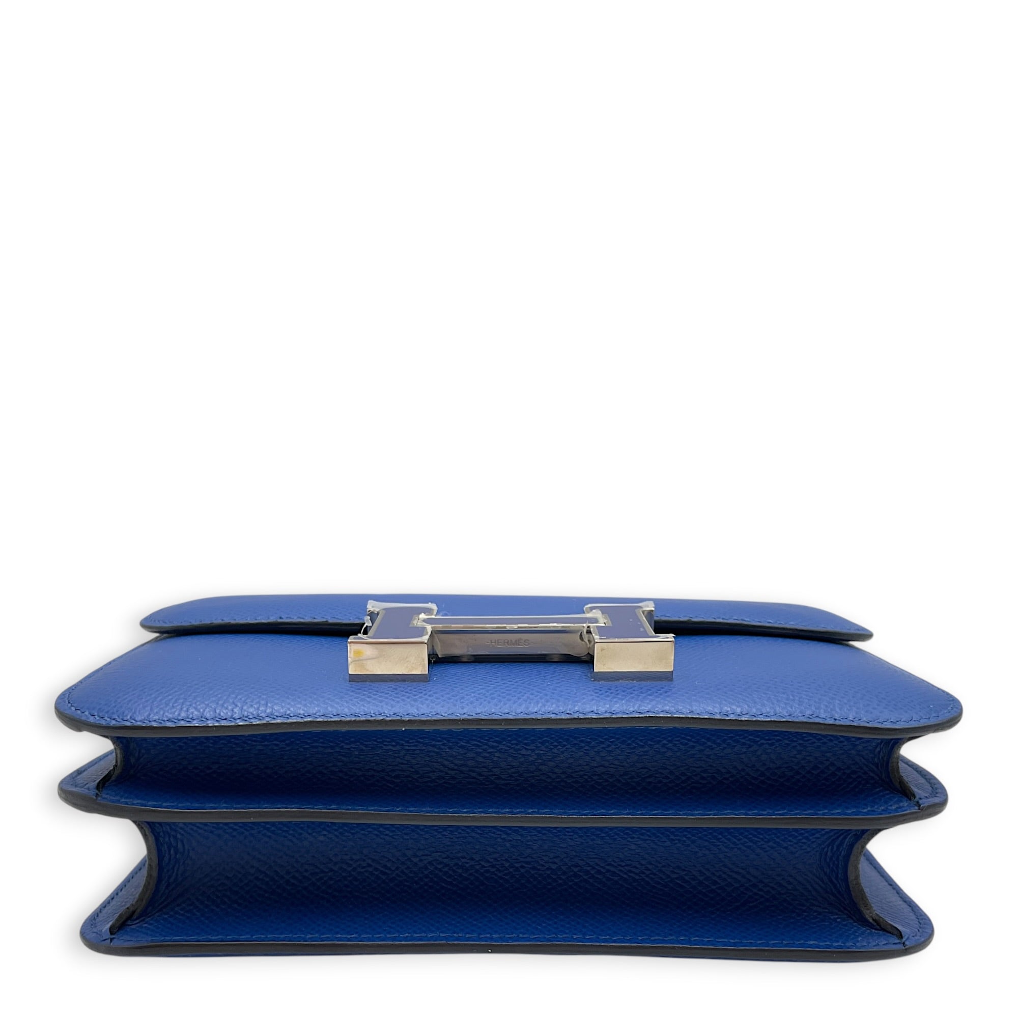 Constance 18 Blue France/Blue Saphir in Epsom Palladium hardware