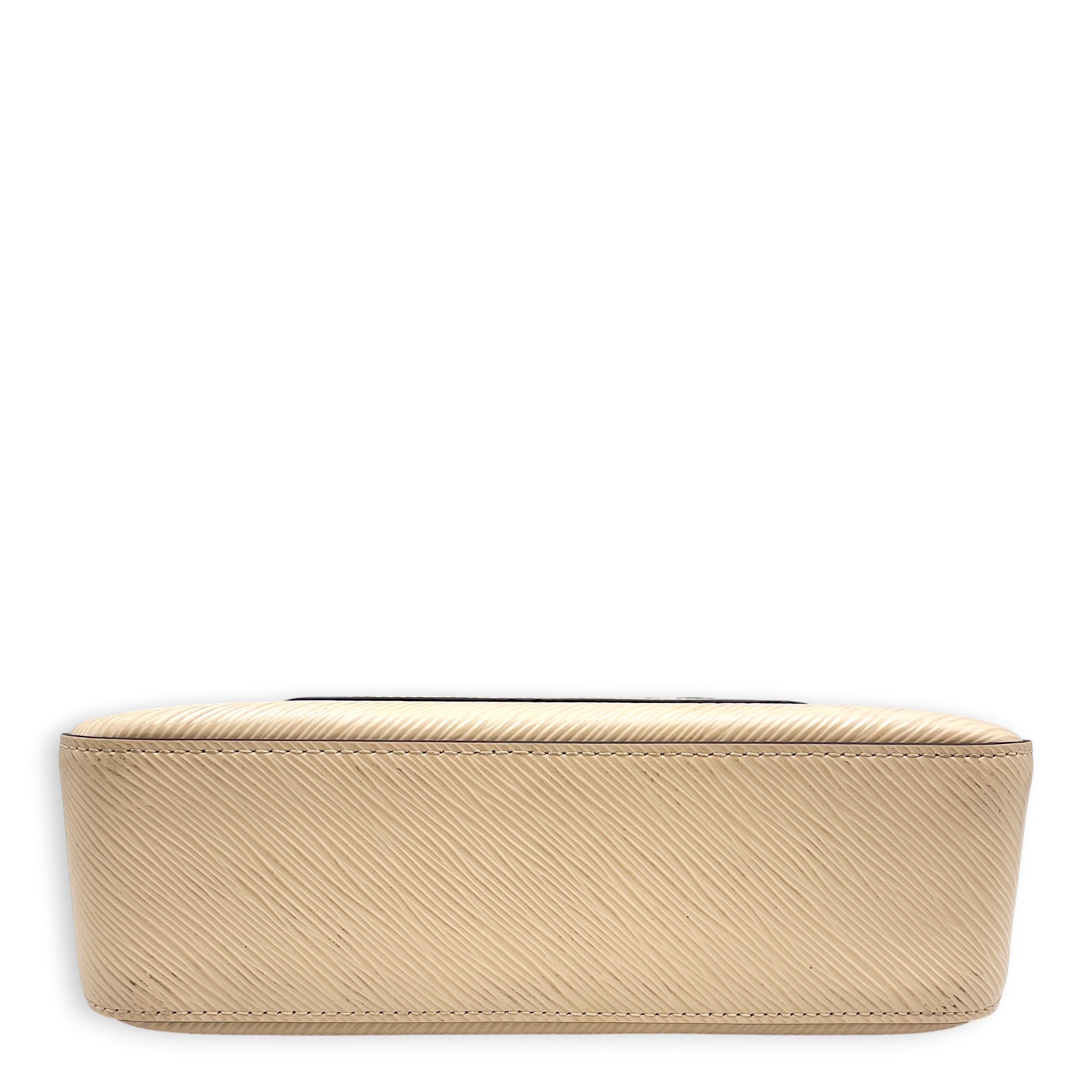 Marelle  25 Off white  Crossbody Bag in Epi Leather Silver hardware