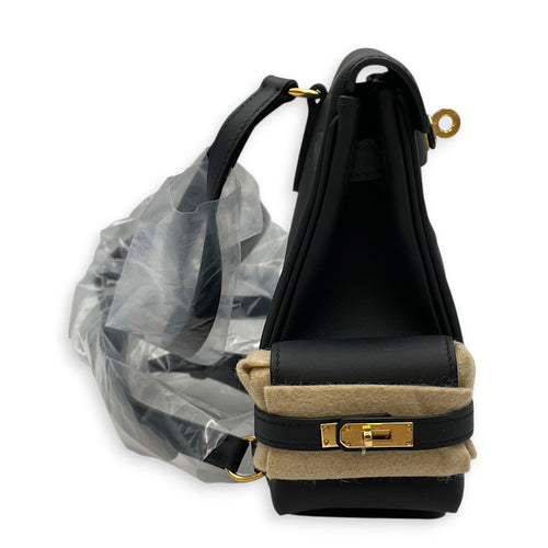 Kelly Jump  Noir in Swift Gold hardware