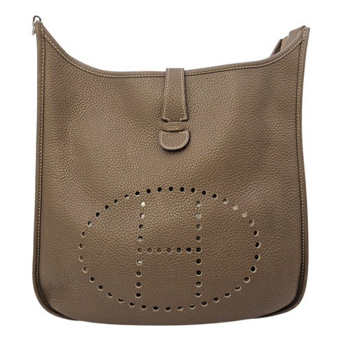 Evelyne 33 Etoupe in Clemence Palladium hardware