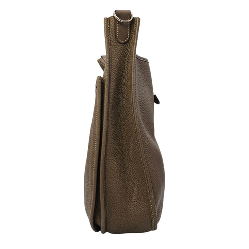 Evelyne 33 Etoupe in Clemence Palladium hardware