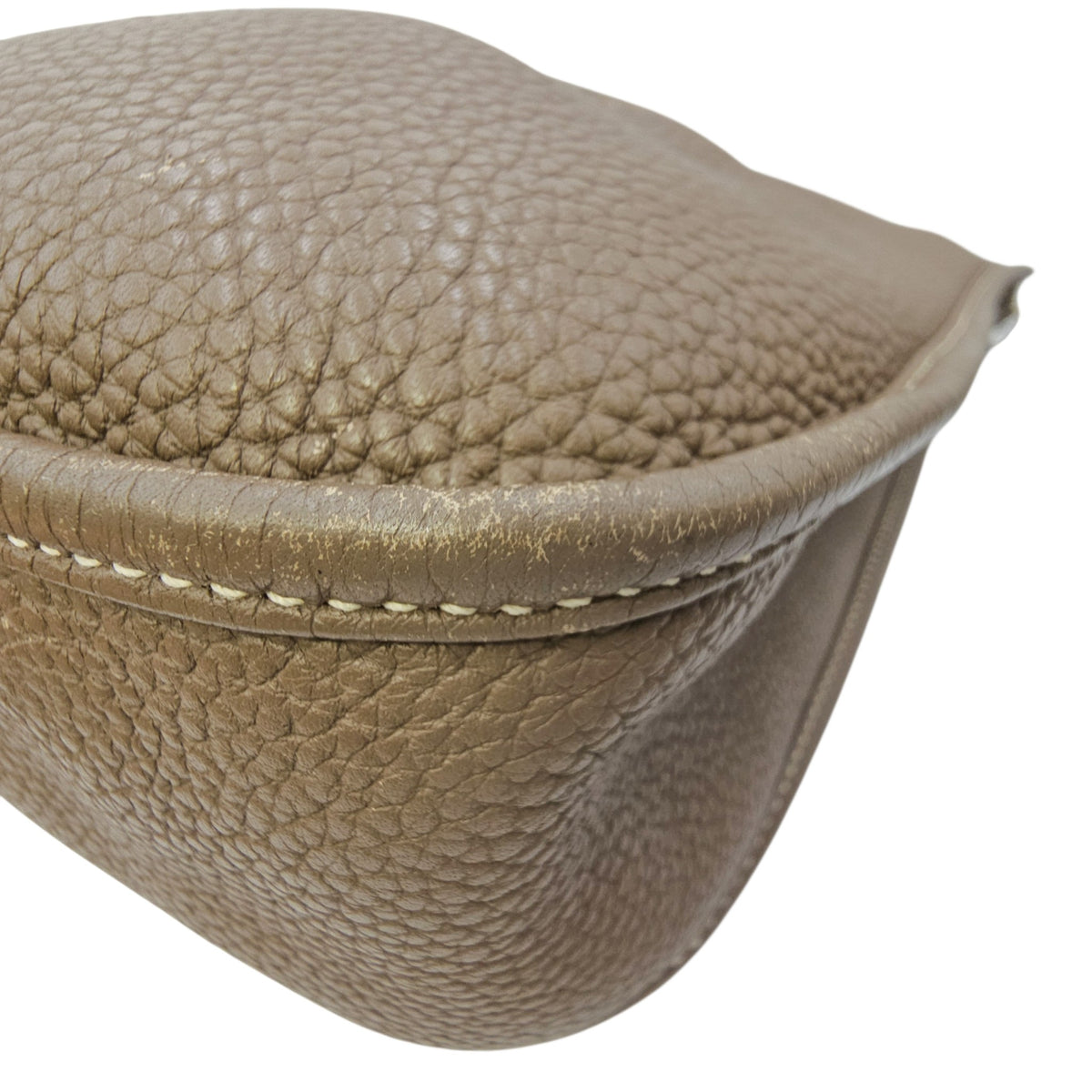 Evelyne 33 Etoupe in Clemence Palladium hardware
