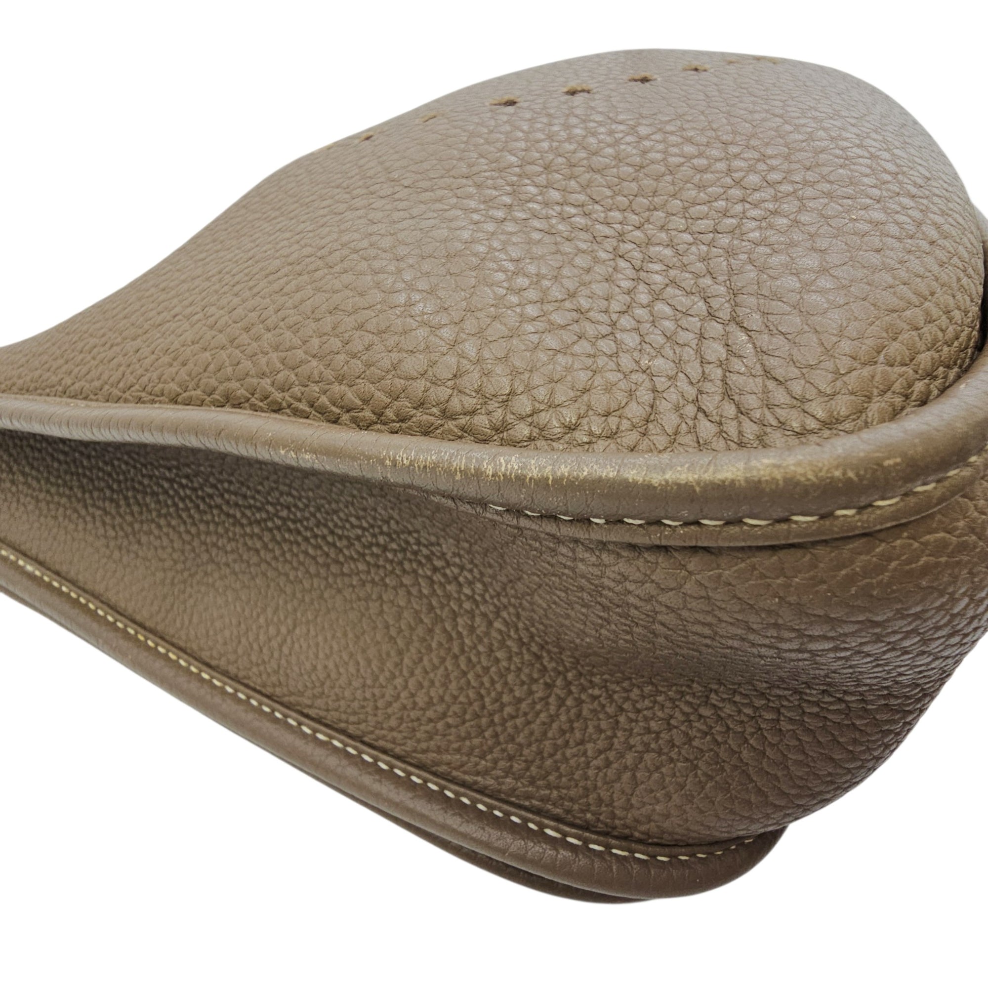 Evelyne 33 Etoupe in Clemence Palladium hardware