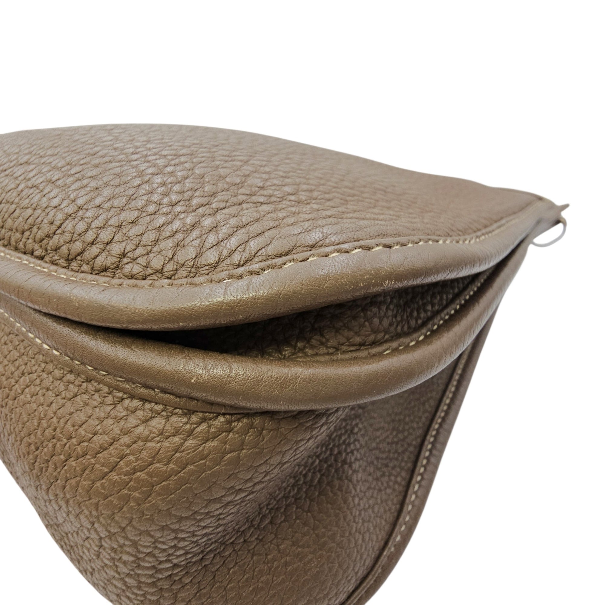 Evelyne 33 Etoupe in Clemence Palladium hardware