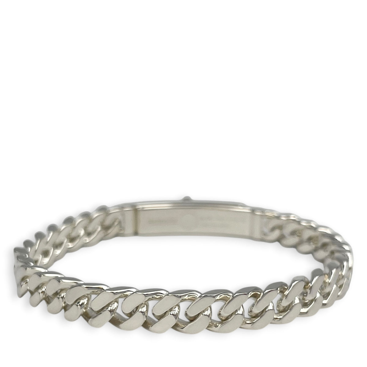 Kelly Gourmette ST Bracelet Silver hardware