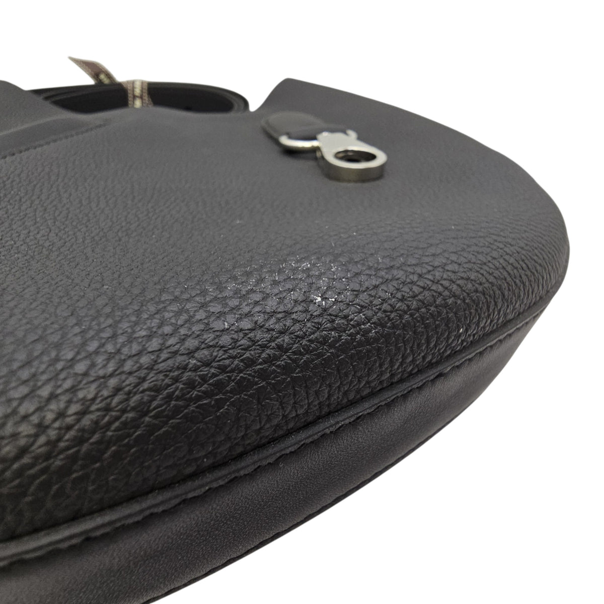 Arcon Slim  Noir in Togo/Swift Palladium hardware