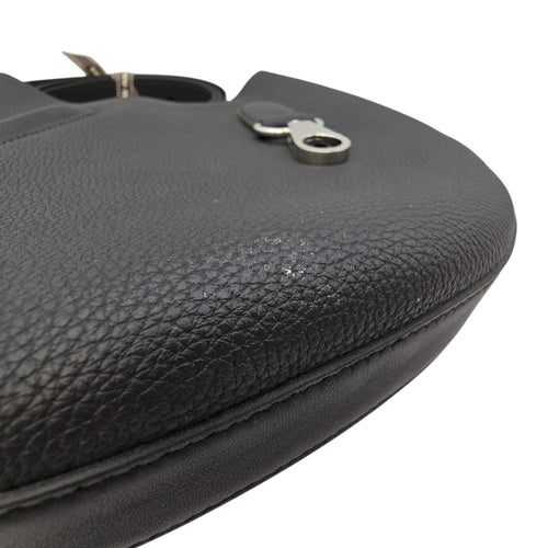 Arcon Slim  Noir in Togo/Swift Palladium hardware