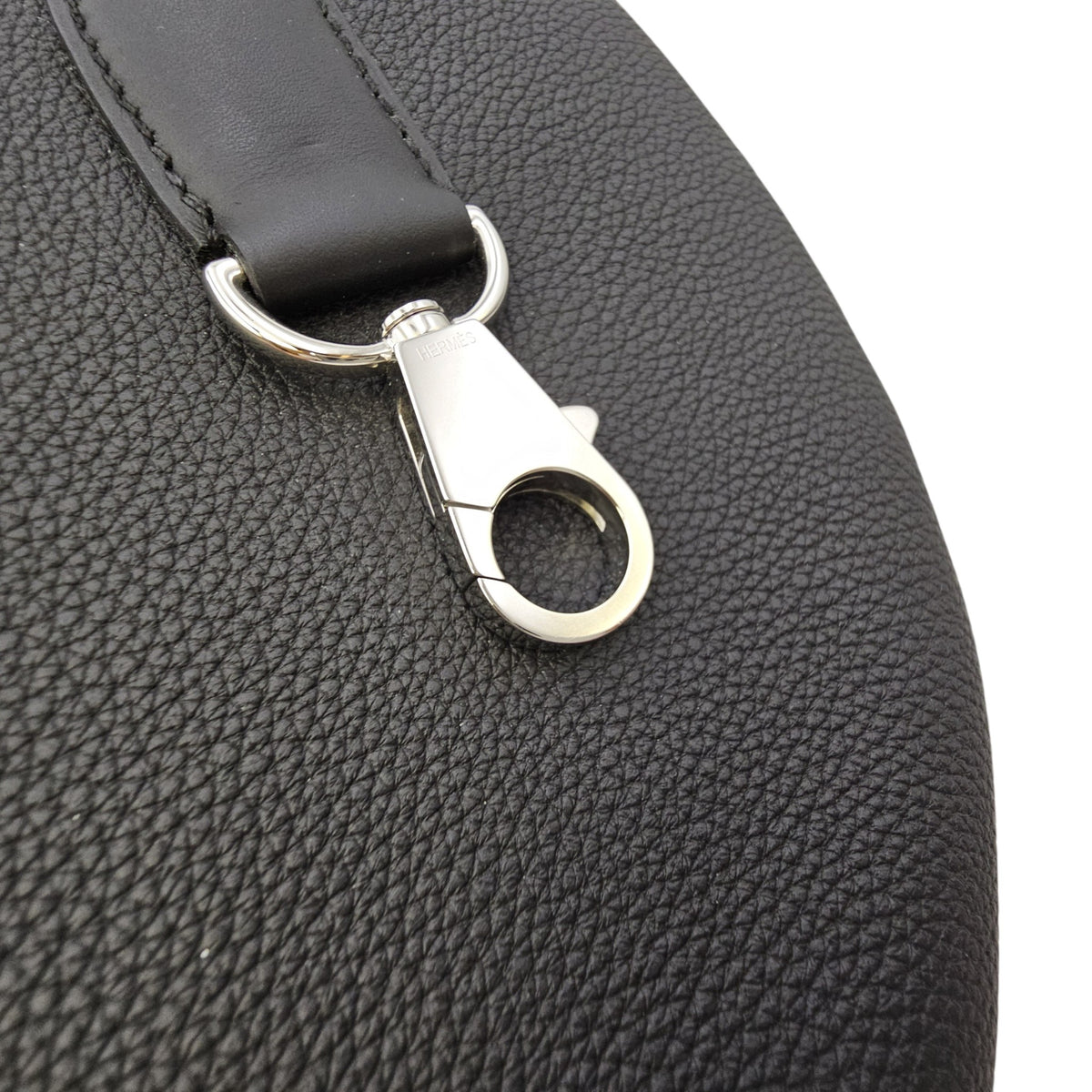 Arcon Slim  Noir in Togo/Swift Palladium hardware