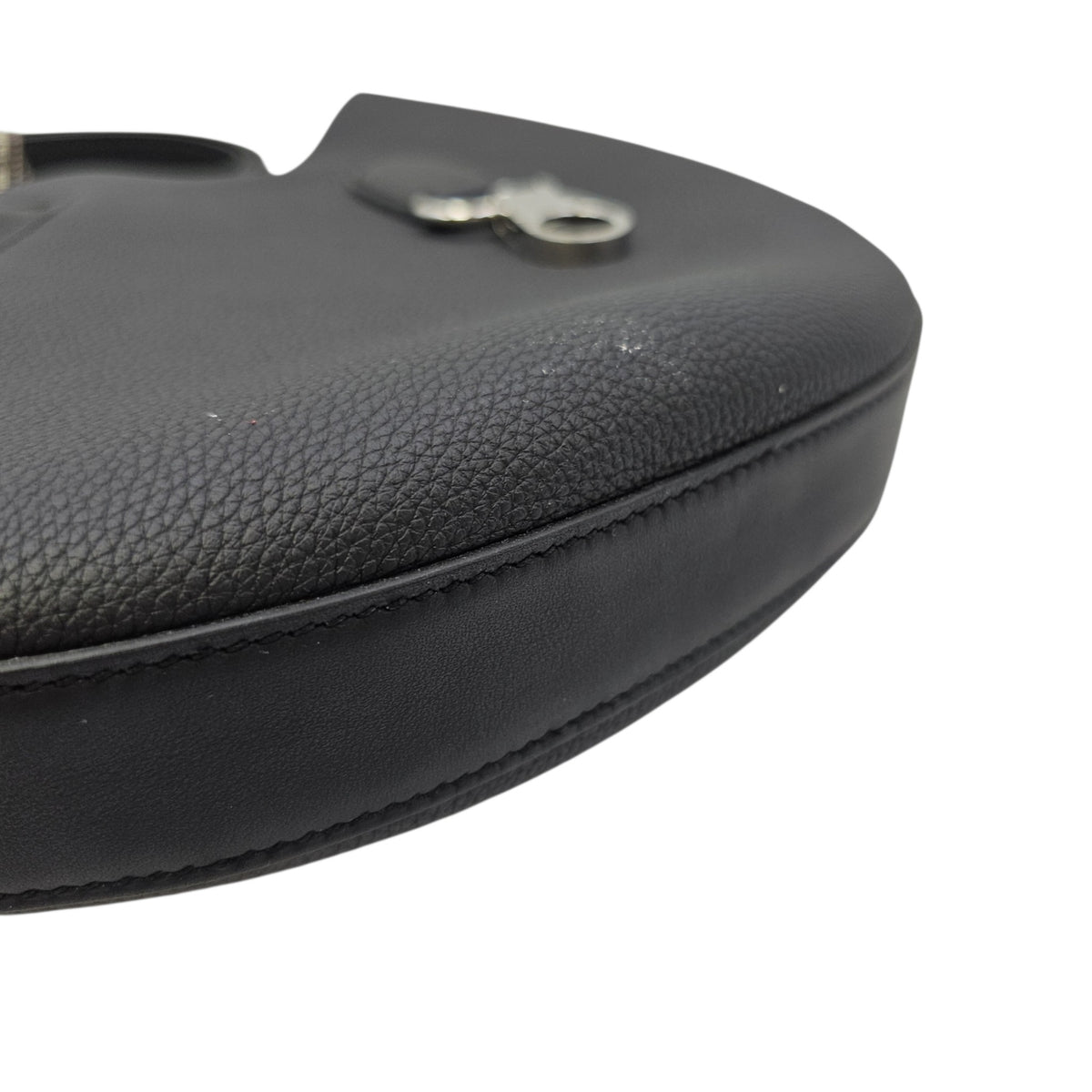 Arcon Slim  Noir in Togo/Swift Palladium hardware