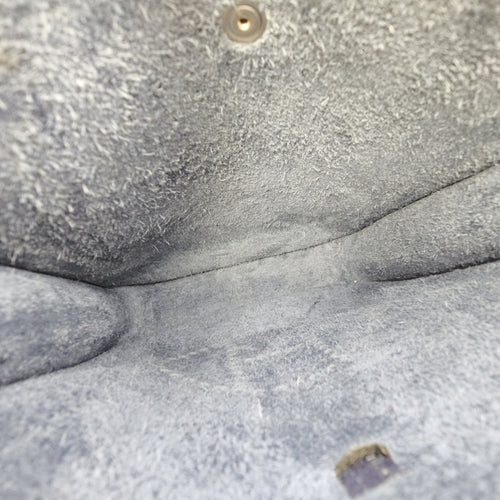 Evelyne Mini Bleu Nuit in Clemence Palladium hardware