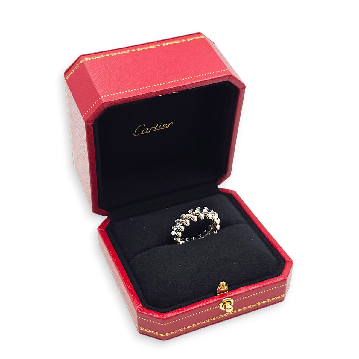 Clash De Cartier, Medium Model 51 Ring in White Gold Hardware