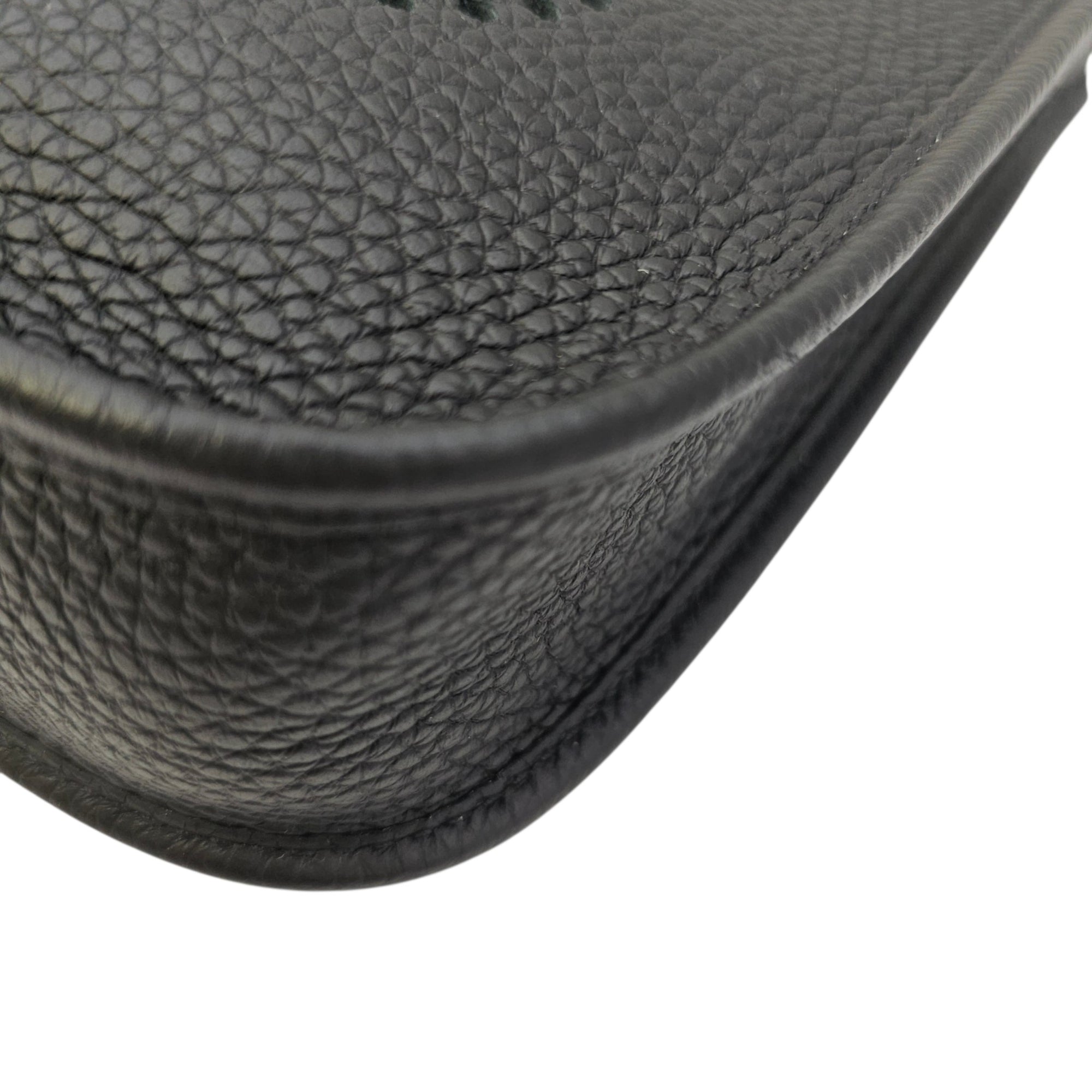 Evelyne Mini Noir in Clemence Gold hardware