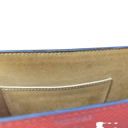 Rejane PM Red Top Handle Bag in Calfskin Silver hardware