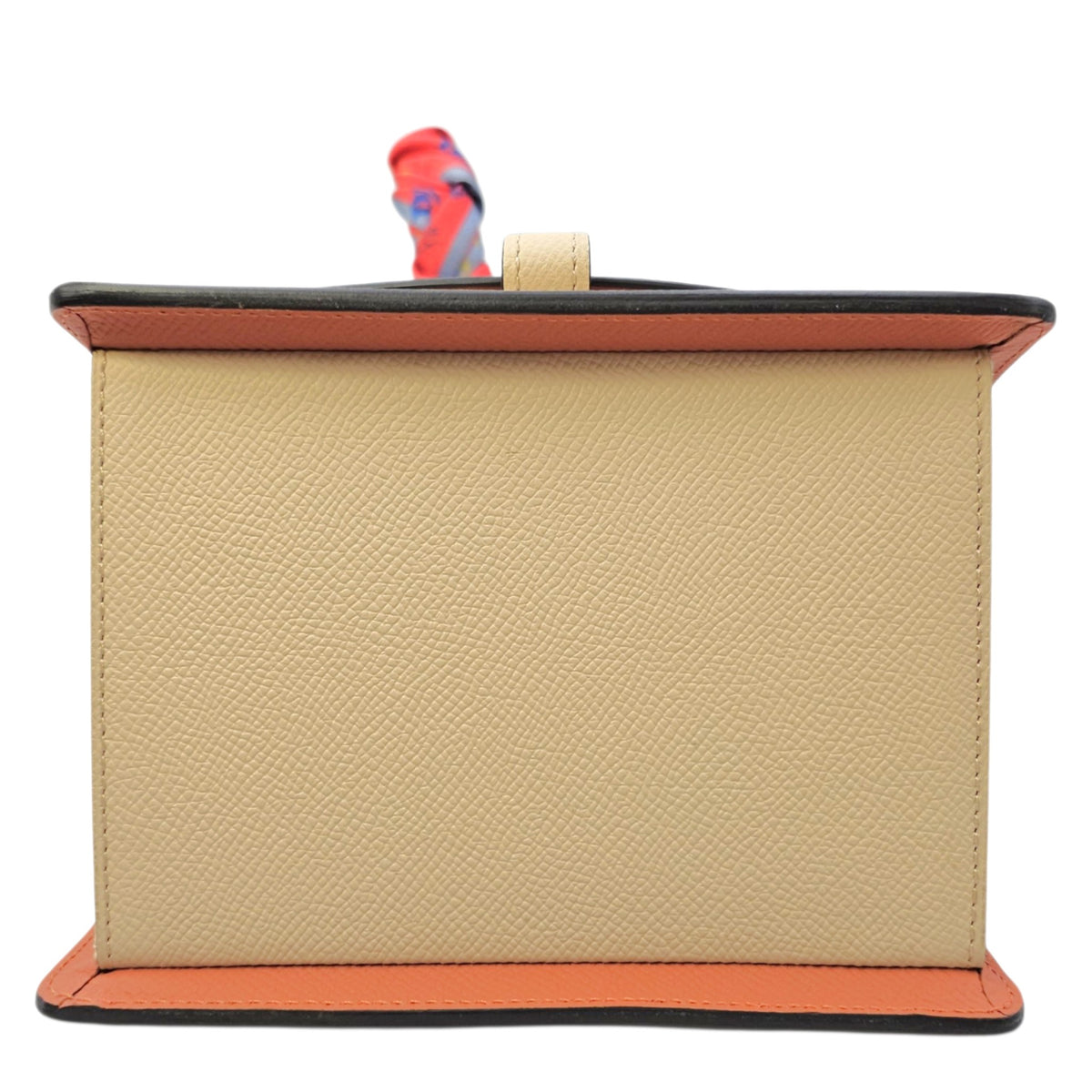 Madeleine Clutch PM Beige Clutch in Calfskin Silver hardware