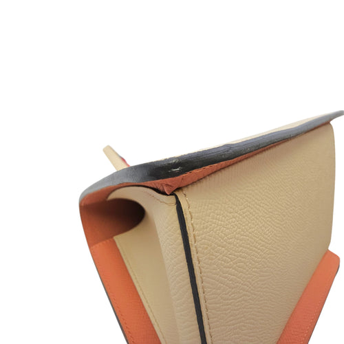 Madeleine Clutch PM Beige Clutch in Calfskin Silver hardware