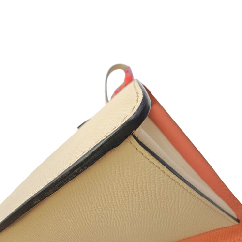 Madeleine Clutch PM Beige Clutch in Calfskin Silver hardware