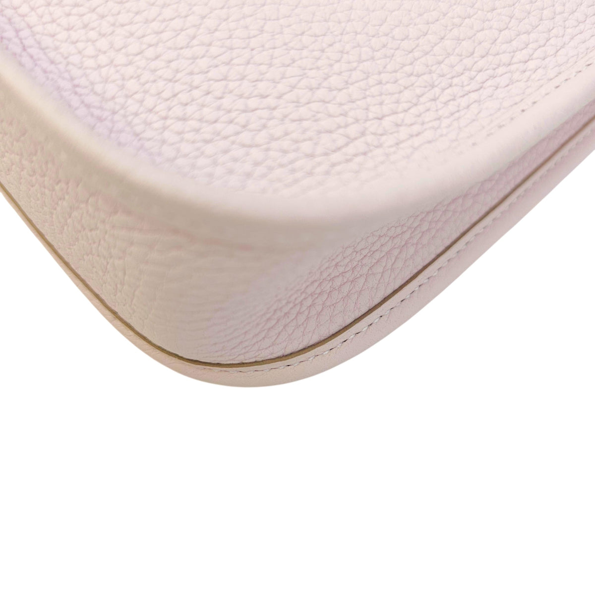 Evelyne Mini Mauve Pale in Clemence Palladium hardware