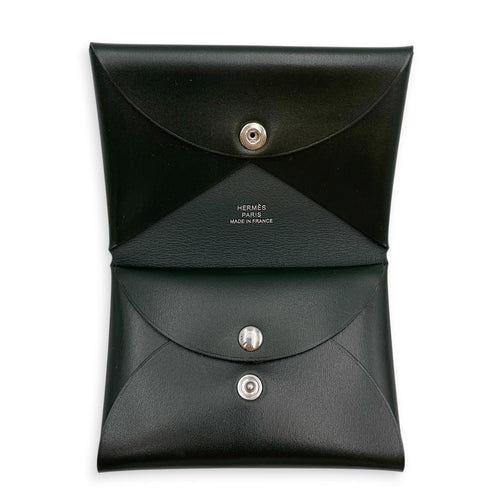 Calvi Duo Card Holder Vert Fonce Card Holder in Box