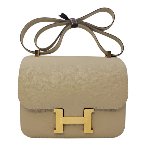 Constance 24 Trench in Epsom Gold hardware