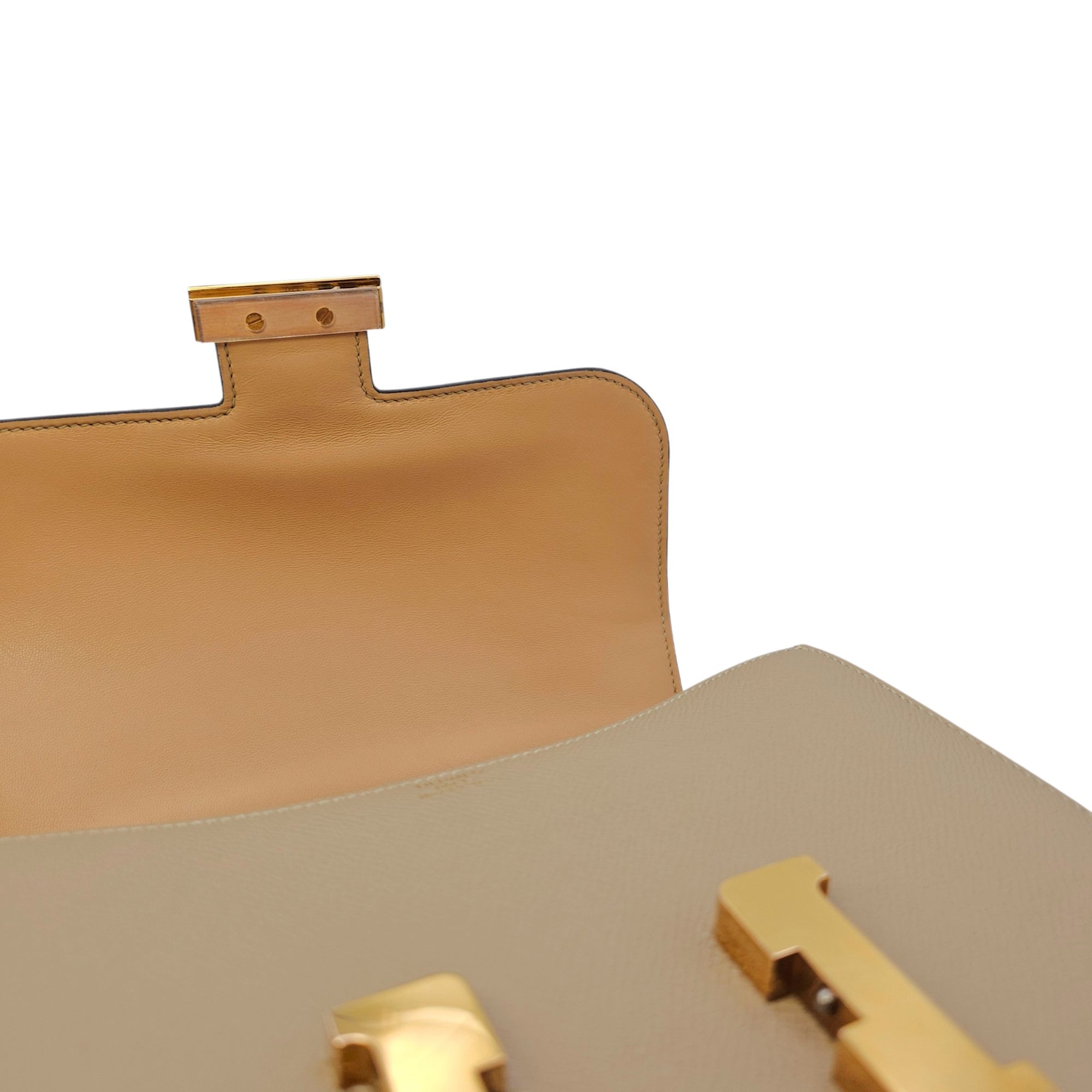 Constance 24 Trench in Epsom Gold hardware