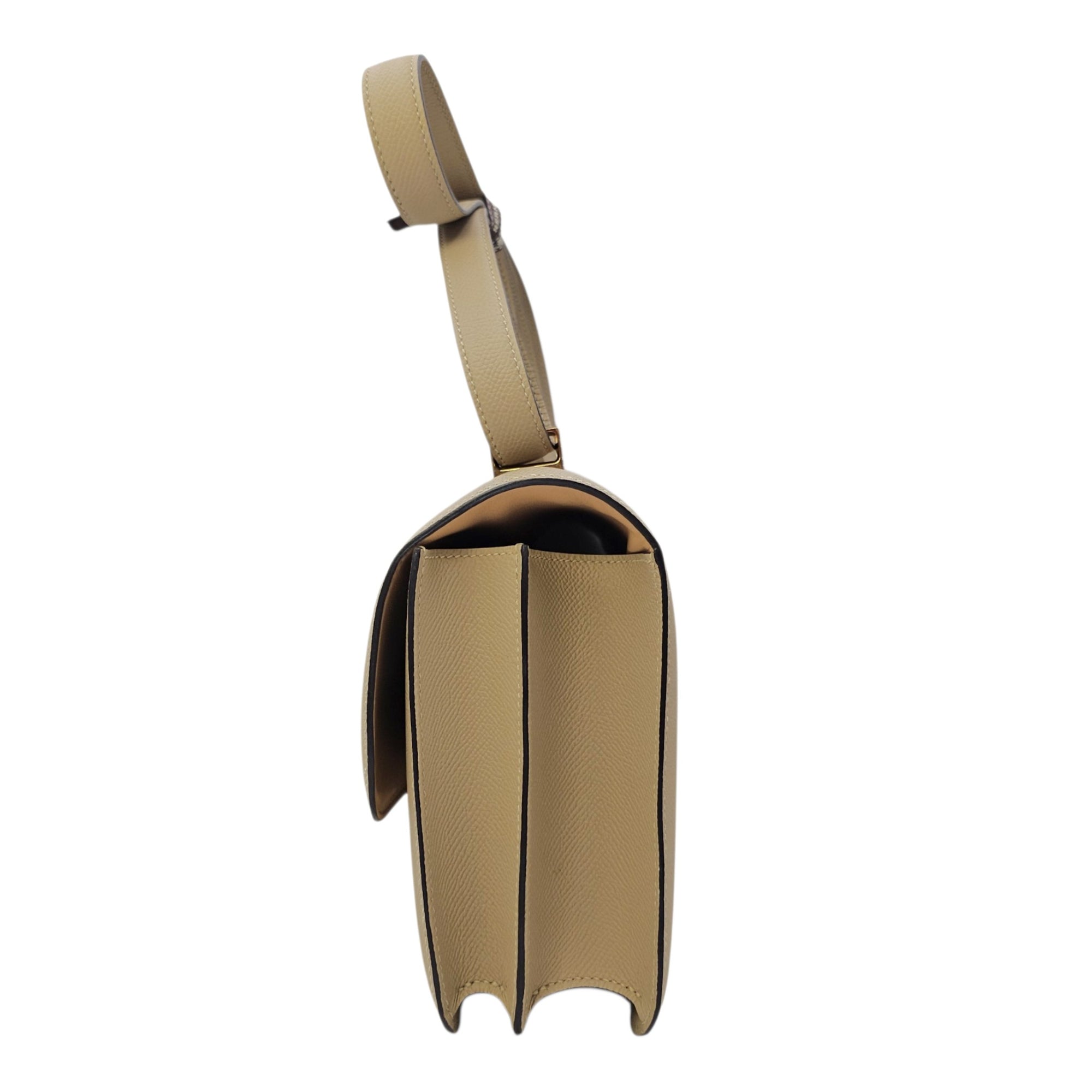 Constance 24 Trench in Epsom Gold hardware