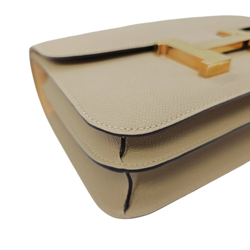 Constance 24 Trench in Epsom Gold hardware