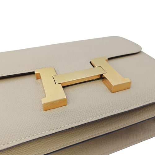 Constance 24 Trench in Epsom Gold hardware