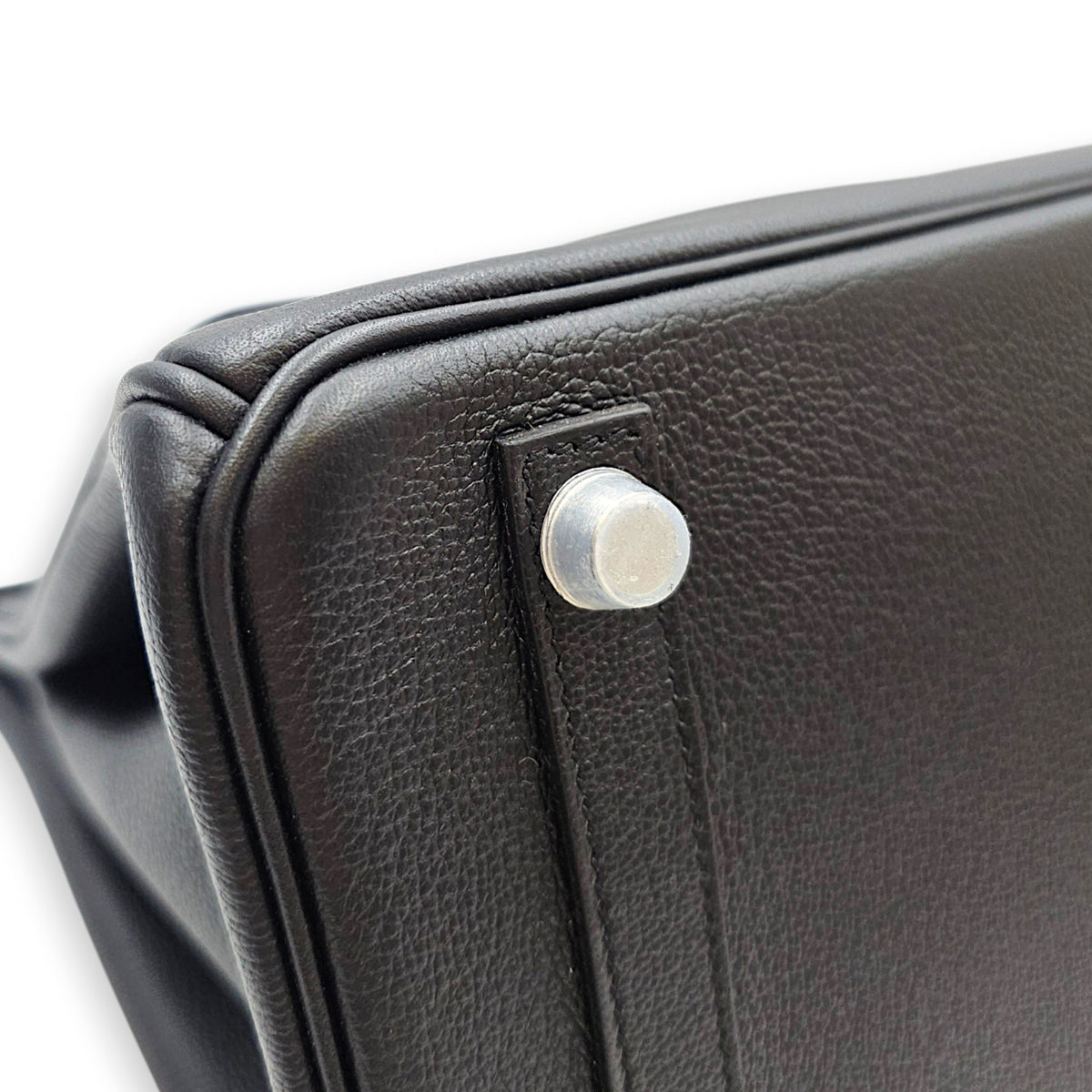 Touch Birkin  30 Noir/Blue Marine  in Novillo/Shiny Niloticus  Palladium hardware