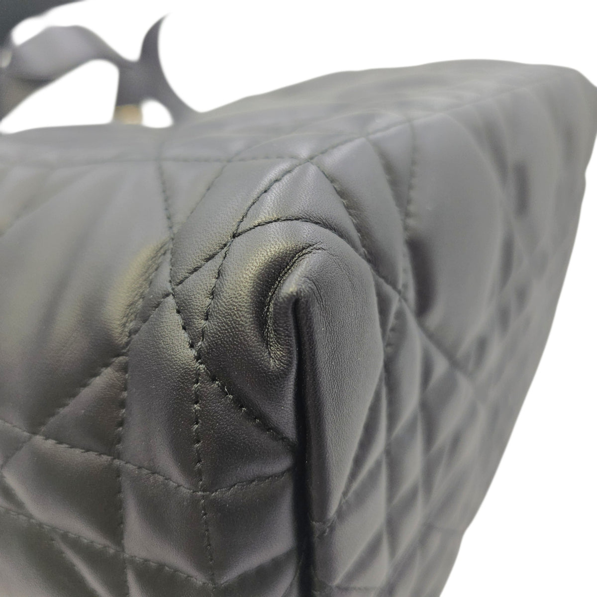 Toujours Medium Black Tote Bag in Calfskin Gold hardware