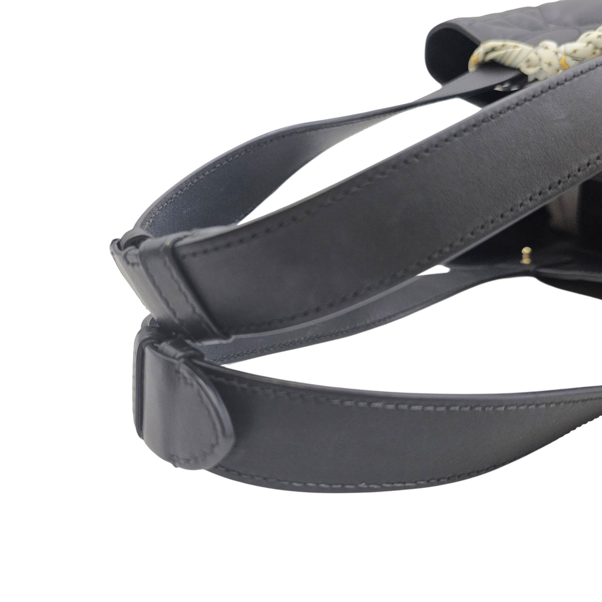 Toujours Medium Black Tote Bag in Calfskin Gold hardware