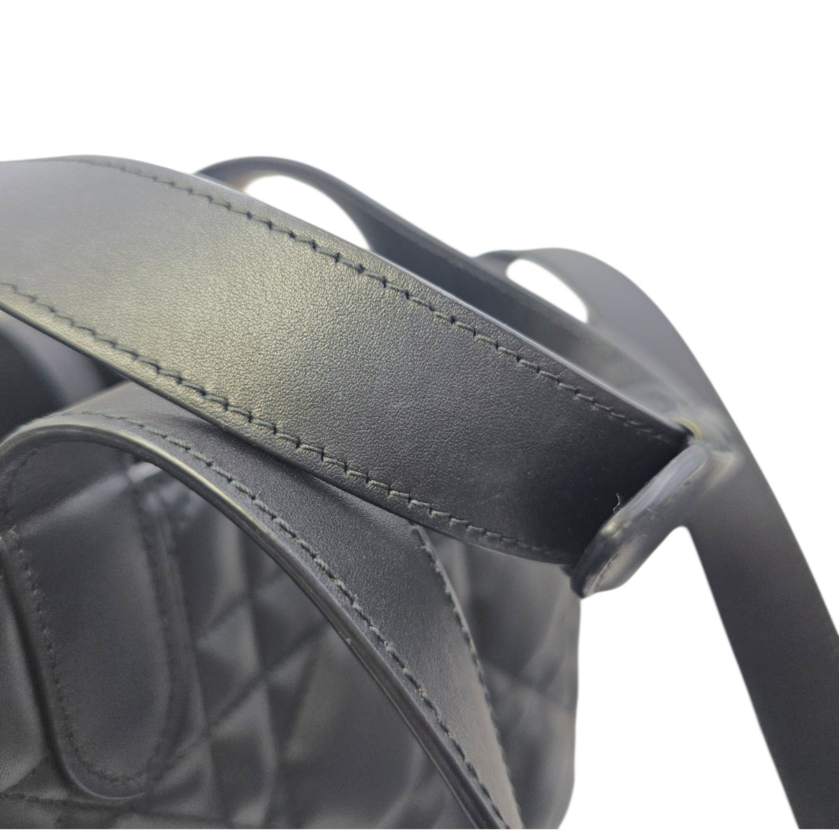 Toujours Medium Black Tote Bag in Calfskin Gold hardware