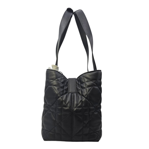 Toujours Medium Black Tote Bag in Calfskin Gold hardware