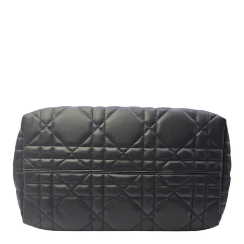 Toujours Medium Black Tote Bag in Calfskin Gold hardware