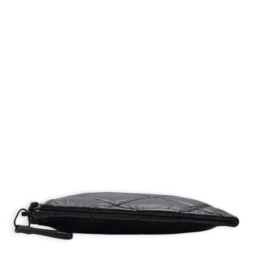 2.55 Black Wallet in Calfskin Ruthenium hardware