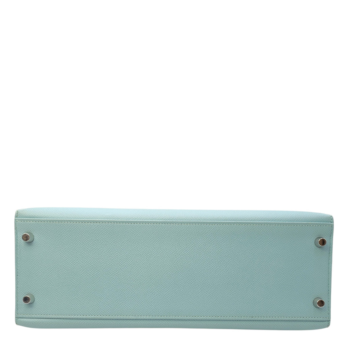 Sellier Kelly 32 Bleu Atoll in Epsom Palladium hardware