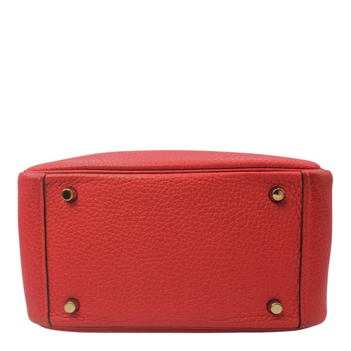 Lindy Mini Rouge de Coeur in Clemence Gold hardware