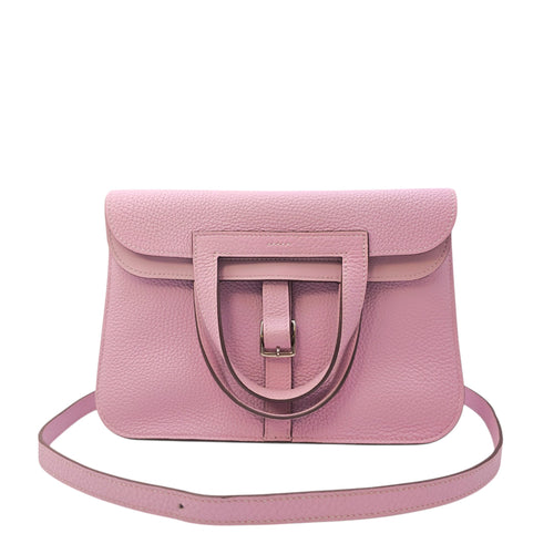 Halzan  25 Mauve Sylvestre in Clemence Palladium hardware
