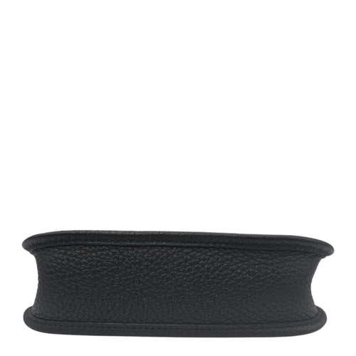 Evelyne Mini Noir in Clemence Gold hardware