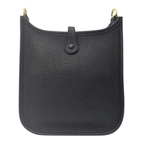 Evelyne Mini Noir in Clemence Gold hardware