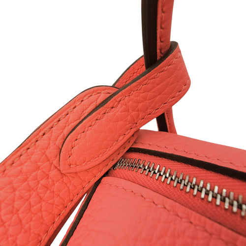 Lindy II Mini Rose Azalee in Clemence Palladium hardware