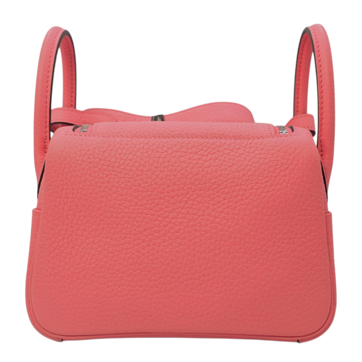Lindy II Mini Rose Azalee in Clemence Palladium hardware