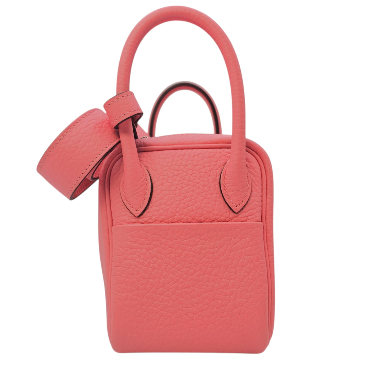 Lindy II Mini Rose Azalee in Clemence Palladium hardware