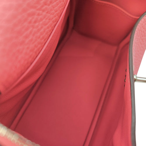 Lindy II Mini Rose Azalee in Clemence Palladium hardware